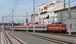 Die 1142 623-6 wird am 26.05.2015 in Salzburg Hbf bereitgestellt um 16:15 als IC 611 von Salzburg Hbf nach Graz Hbf zu fahren.