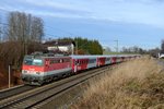 Unter keinem guten Stern stand der Ersatzverkehr für den Meridian mit den ÖBB 1142 und den CityShuttle Garnituren.