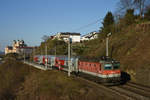 Am 31.03.2017 ist die 1144 075 mit dem R2042 nach Pöchlarn unterwegs.