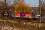 1144 014-1 beim rangieren in Lindau Hbf.