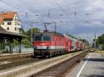 1144 216 bei der Ausfahrt aus dem Bahnhof Penzing - 27.08.2012