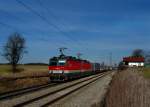 1144 261 und eine weitere 1144 mit einem KLV am 10.03.2012 bei Hilperting.