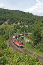 1144.124+079 mit G-55501 kurz nach Küb am 28.6.14