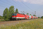 1144.213 fährt mit R-2315 bei Sollenau am Morgen des 26.7.16 nach Wr.Neustadt.