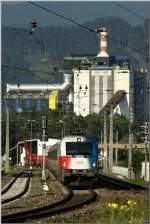 EM-Lok 1216 226  Tschechien  fhrt mit EC 532  Kelag Energie Express  von Villach nach Wien Sd.