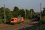 Die 1216 902 am 04.09.2012 in Eschweiler Hbf.