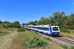 4020 227 am 12.08.2018 bei Strasshof an der Nordbahn.