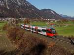 Der 4024 034 am 10.11.2018 unterwegs bei Kirchbichl.