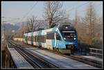 4024 120 bei Kapfenberg am 7.02.2019.