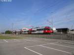 Der Talent 4024 001-2 verlsst am 24.3.2011 St.Margrethen als Re 5764 nach Bregenz