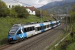 4024 120 als REX1711 bei Leoben am 16.04.2014.