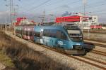 4124 013 in Wien Zentralverschiebebahnhof am 10.12.2015.