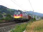  Deutscher  1116 036-3 mit Gterzug DG 54434 von Salzburg Gnigl nach Hall bei Brixen im Thale am 22-8-2008.