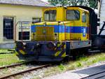 Diesellok  Edith , am Gelände der ÖGEG-Museumsbahn in Ampflwang/Hausruck;130707