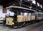 Transportwagen (Tragkraft 850 kg) im Verkehrsmuseum der Wiener Linien.