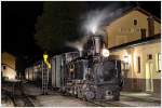 Kurz vor der Abfahrt des Bergsteigerzuges um 2:59 in Steyr Lokalbahnhof.