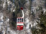 Vollbesetzte Gondel der Feuerkogel-Seilbahn; 150213