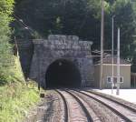 Nordportal des 7976 Meter langen Karawankentunnels der sterreich mit Slowenien verbindet.