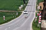 Am 01.05.2013 beim Warten auf den Nostalgie Express  Leiser Berge  entstanden: Reh road crossing, bei Naglern;-) 