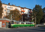 TW 502 als Linie 6 in der Schleife Schulzentrum St.