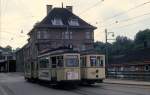 Linz ESG SL B (SGP/Gräf&Stift-Tw 12 / Simmeringer Waggonfabrik-Bw 132) Bergbahnhof Urfahr am 16.