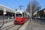 Wien Wiener Linien SL 25 (E1 4788 + c4 1342) XXII, Donaustadt, Dr.-Adolf-Schärf-Platz (Hst.