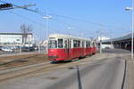 Wien Wiener Linien SL 25 (c4 1318 + E1 4742) XXII, Donaustadt, Kagran am 13.