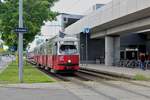 Wien Wiener Linien SL 25 (E1 4775) XXII, Donaustadt, Langobardenstraße / Buchsgasse am 12.