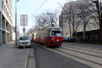 Wien Wiener Linien SL 26 (E1 4771 + c4 1312) XXI, Floridsdorf, Donaufelder Straße am 13.