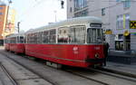 Wien Wiener Linien SL 26 (c4 1309 + E1 4763) XXI, Donaustadt, Donaufelder Straße / Wagramer Straße (Hst.