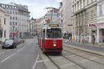 Wien Wiener Linien SL 38 (E2 4028 + c5 1428) IX, Alsergrund, Nußdorfer Straße / Alserbachstraße am 2.