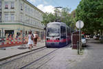 Wien Wiener Linien SL D (B 639) XIX, Döbling, Nußdorf, Zahnradbahnstraße (Endstation Beethovengang, Einstieg) am 4.