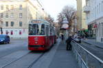 Wien Wiener Linien SL 6 (c5 1491) X, Favoriten, Quellenstraße / Absberggasse (Hst. Absberggasse) am 19. Oktober 2017.
