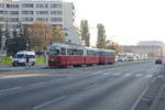 Wien Wiener Linien SL 30 (E1 4808 + c4 1314) XXI, Floridsdorf, Großjedlersdorf, Brünner Straße (Hst.