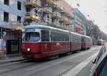 Wien Wiener Linien SL 49 (E1 4538 + c4 1366 (Bombardier-Rotax 1974 bzw.