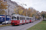 Wien Wiener Linien SL 18 (E1 4742 + c3 1222) XV, Rudolfsheim-Fünfhaus / VII, Neubau,  Neubaugürtel am 19.