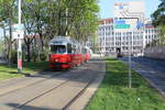 Wien Wiener Linien SL 6 (E1 4513 + c4 1303) V, Margareten, Margaretengürtel / Bruno-Kreisky-Park / Schönbrunner Straße am 19.