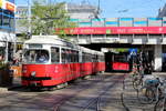 Wien Wiener Linien SL 25 (E1 4862 + c4 1326) XXI, Floridsdorf, Schloßhofer Straße / ÖBB-Bahnhof Floridsdorf / Franz-Jonas-Platz am 20.