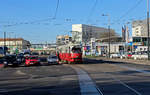 Wien Wiener Linien SL 30 (E1 4858) XXI, Floridsdorf, Großjedlersdorf, Brünner Straße / Katsushikastraße am 20.