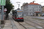 Wien Wiener Linien SL 52 (A1 113) XV, Rudolfsheim-Fünfhaus, Rudolfsheim, Mariahilfer Straße / Schwendergasse / Straßenbahnbetriebsbahnhof Rudolfsheim (Hst.