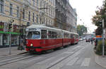 Wien Wiener Linien SL 49 (E1 4519 (Lohnerwerke 1973) + c4 1360 (Bombardier-Rotax 1976)) VII, Neubau, Westbahnstraße / Kaiserstraße am 17.