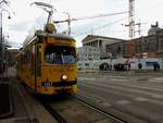 4867 Vienna Ring Tram (E1) dreht nächst Parlament in der österr.Bundeshauptstadt seine Innenstadtrunde; 190202