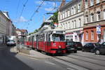 Wien Wiener Linien SL 49 (E1 4538 + c4 1360 (Bombardier-Rotax, vorm.