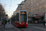 Wien Wiener Linien SL 6 (Bombardier Flexity-Wien D 306) X, Favoriten, Quellenstraße / Favoritenstraße / Reumannplatz am 30.