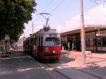 Wien Wiener Linien SL 31 (E1 4808 (SGP 1973)) I, Innere Stadt, Franz-Josefs-Kai / U-Bhf.