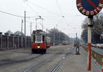 Wien Wiener Stadtwerke-Verkehrsbetriebe (WVB) SL 35 (M 4057 (Simmeringer Waggonfabrik 1928)) XI, Simmering, Simmeringer Hauptstraße / Zentralfriedhof (3.