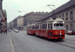 Wien Wiener Stadtwerke-Verkehrsbetriebe (WVB) SL 46Z (C3 160 (Lohnerwerke 1967) + c3-1288 (Lohnerwerke 1962)) III, Landstraße, Rennweg am 1.