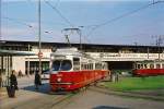 Wien Wiener Stadtwerke-Verkehrsbetriebe (WVB) SL 16 (E1 4699 (SGP 1968)) II, Leopoldstadt, Praterstern am 29.