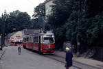 Wien Wiener Stadtwerke-Verkehrsbetriebe (WVB) SL 49 (E1 4655 (SGP 1967)) XIV, Penzing, Hütteldorf (Endstation) am 1.