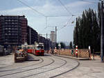 Wien Wiener Stadtwerke-Verkehrsbetriebe (WVB) SL A (E1 4790 (SGP 1972)) I, Innere Stadt, Franz-Josefs-Kai / Marienbrücke am 2.